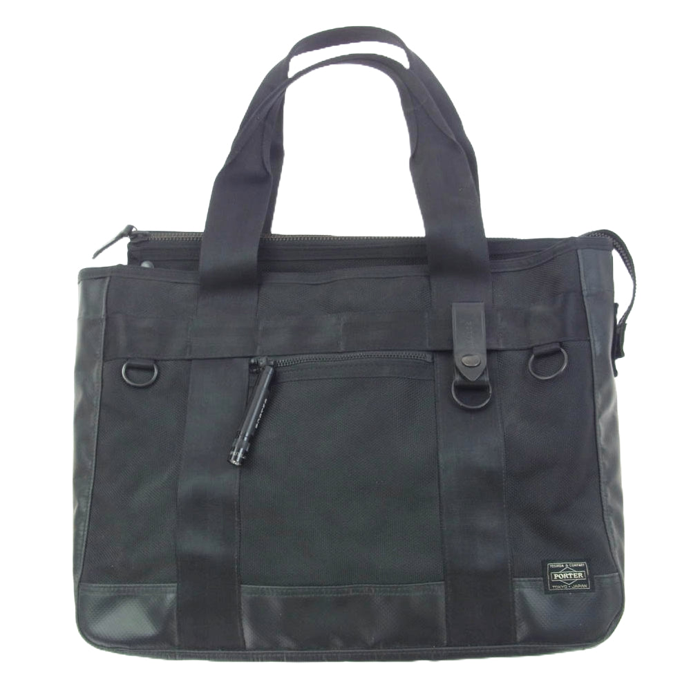 PORTER ポーター 703-07966 HEAT TOTE BAG ヒート トートバッグ ブラック系【中古】