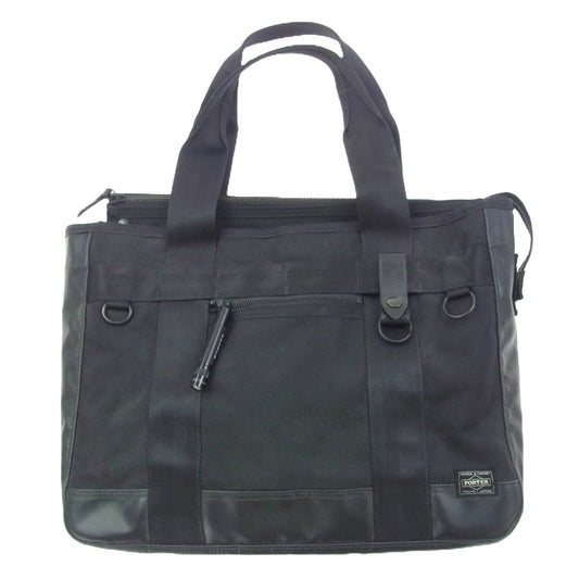 PORTER ポーター 703-07966 HEAT TOTE BAG ヒート トートバッグ ブラック系【中古】