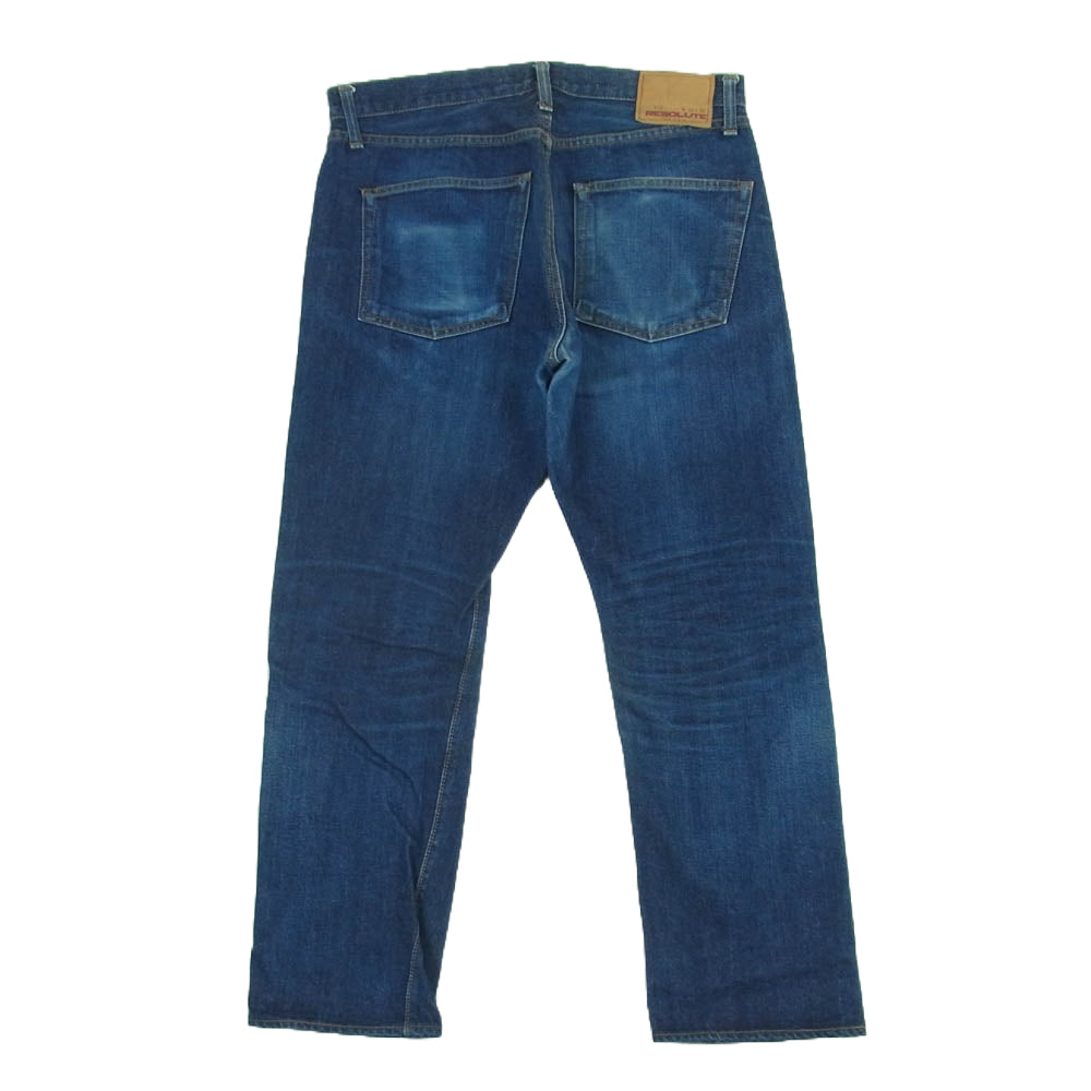 RESOLUTE リゾルト 710 セルビッジ テーパード ストレート デニム