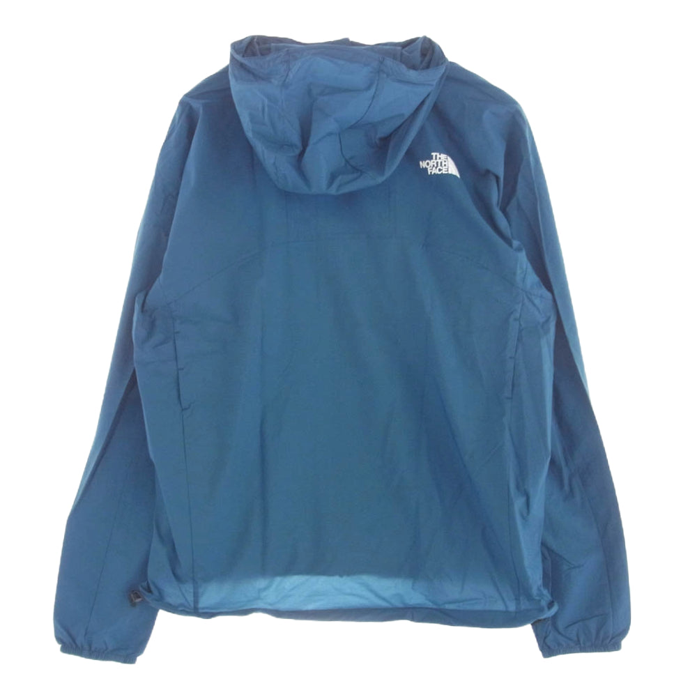 THE NORTH FACE ノースフェイス NP22202 SWALLOWTAIL HOODIE スワローテイル フーディー ロゴ ジップアップ ジャケット ブルー系 XL【新古品】【未使用】【中古】