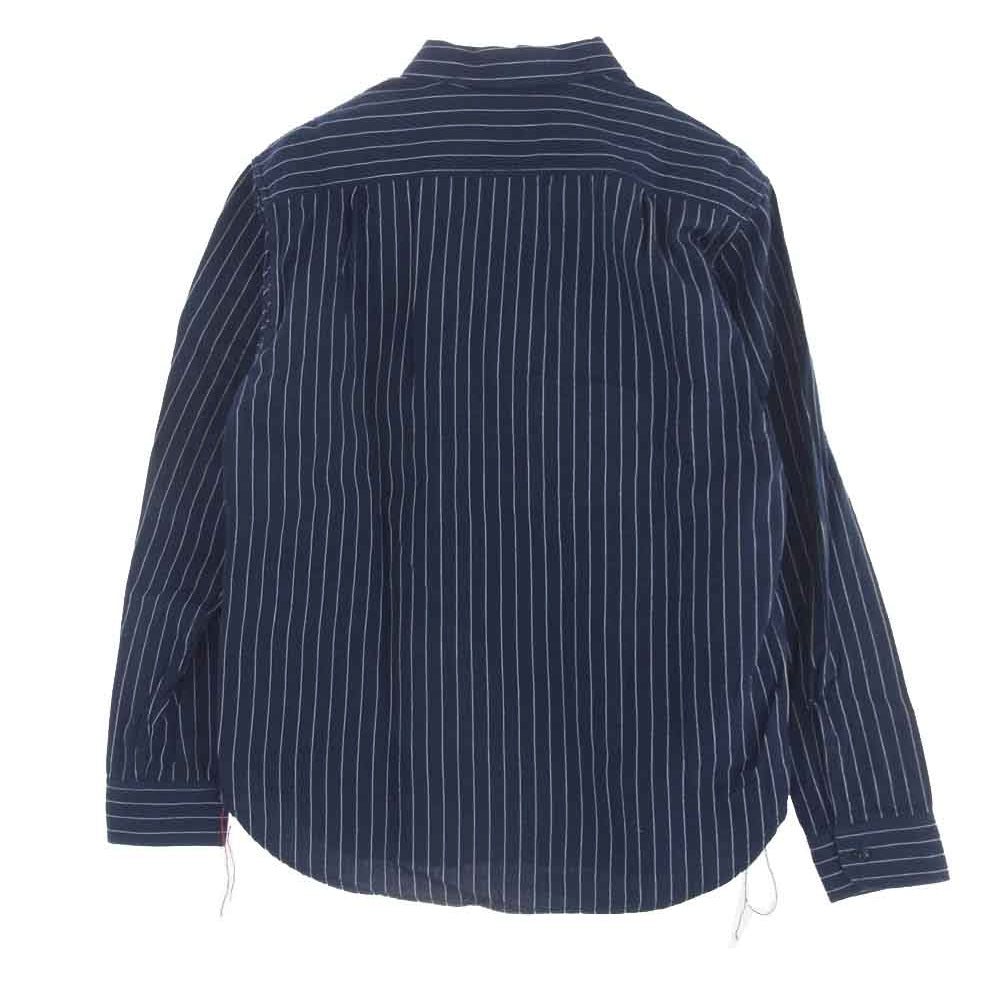 SUGAR CANE シュガーケーン SC28652 COKE STRIPE L/S WORK SHIRT コークストライプ ワーク 長袖 シャツ ダークネイビー系 ホワイト系 M【新古品】【未使用】【中古】