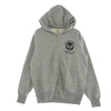Buzz Rickson's バズリクソンズ BR65599 FULL ZIP SWEAT PARKA U.S. AIR FORCE ジップ アップ プリント スウェット パーカー グレー系 L【新古品】【未使用】【中古】