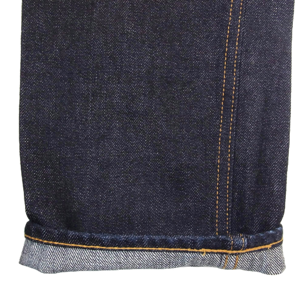 ONI DENIM 鬼デニム ONI-107 Low Tension Denim 15oz Bush Pants ローテンション ボタンフライ デニム ブッシュ パンツ M インディゴブルー系 M【新古品】【未使用】【中古】