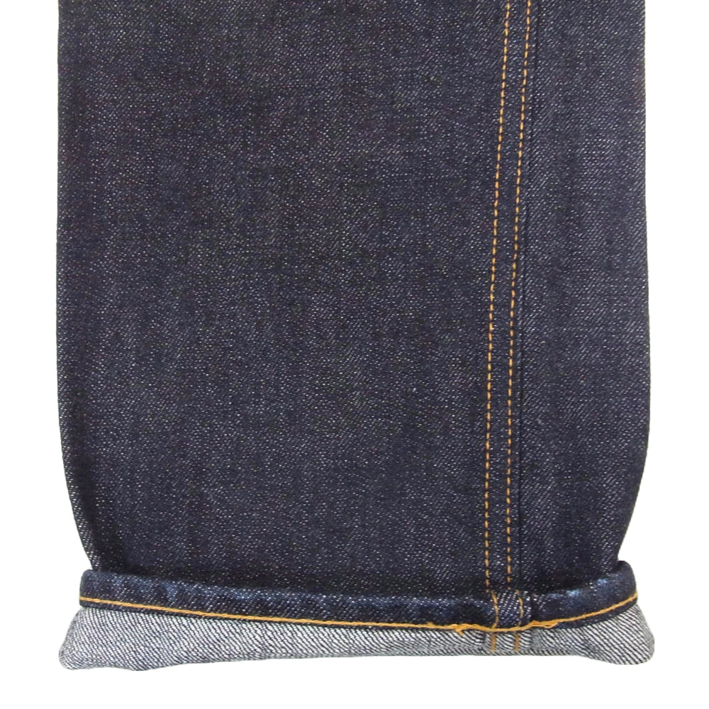 ONI DENIM 鬼デニム ONI-107 Low Tension Denim 15oz Bush Pants ローテンション ボタンフライ デニム ブッシュ パンツ L インディゴブルー系 L【新古品】【未使用】【中古】