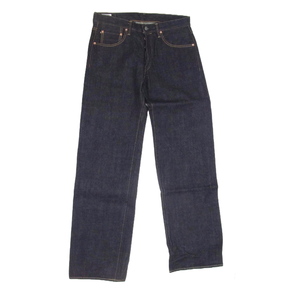 ONI DENIM 鬼デニム ONI-200 Wide Straight 15oz Low Tension Denim 15オンス ローテンション ワイド ストレート デニム パンツ W33 インディゴブルー系 33【新古品】【未使用】【中古】