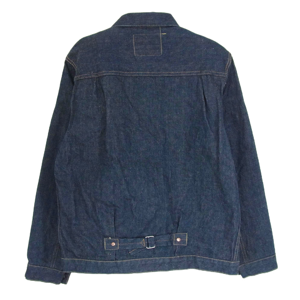 ONI DENIM 鬼デニム 24AW ONI-01507L-Ishikawadai 15oz. 石川台デニム 1stタイプ デニム ジャケット ワンウォッシュ インディゴブルー系 42【新古品】【未使用】【中古】