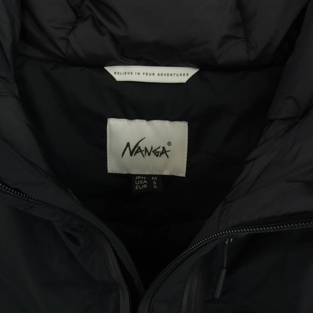 NANGA ナンガ 23AW N1AJBKF2 AURORA DOWN JACKET オーロラ ダウン ジャケット ブラック系 M【新古品】【未使用】【中古】