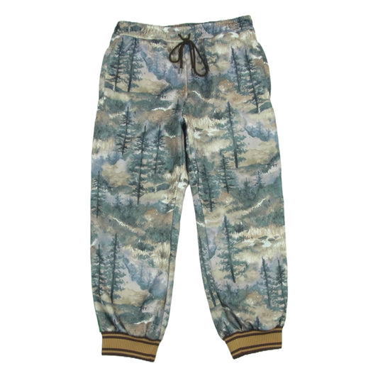 GUCCI グッチ 671446 XJDQ8 THE NORTH FACE ノースフェイス 21AW Jogging Pant ジョギング ジョガー スウェット パンツ グリーン系 カーキ系 XXL【中古】