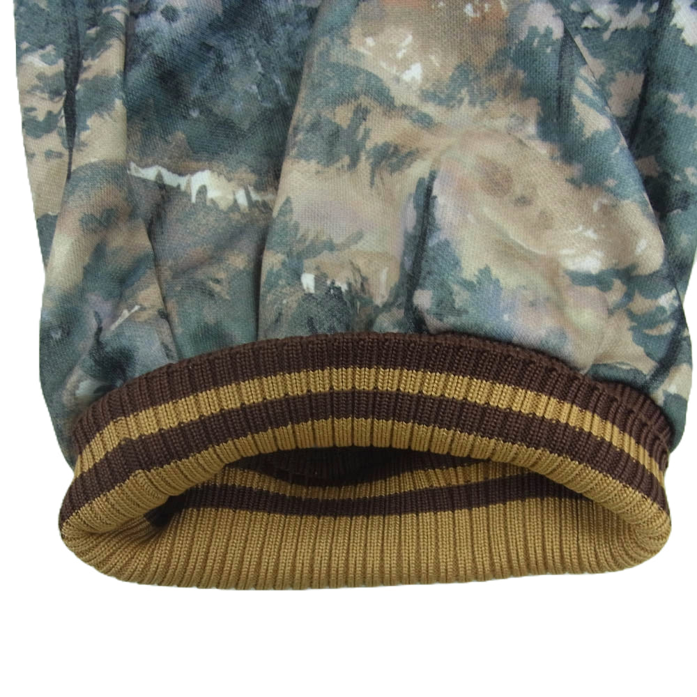 GUCCI グッチ 671446 XJDQ8 THE NORTH FACE ノースフェイス 21AW Jogging Pant ジョギング ジョガー スウェット パンツ グリーン系 カーキ系 XXL【中古】