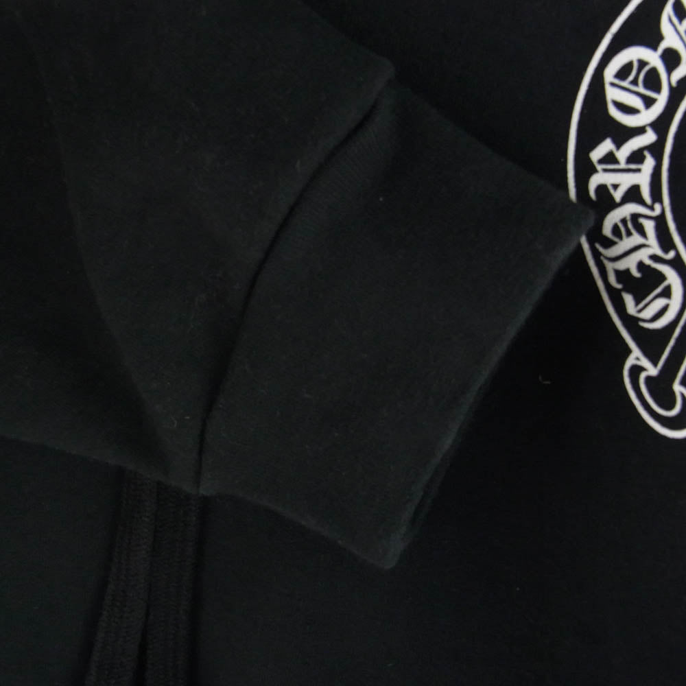 CHROME HEARTS クロムハーツ（原本無） 大阪限定 ホースシュー プルオーバー パーカー フーディー ブラック系 XL【中古】