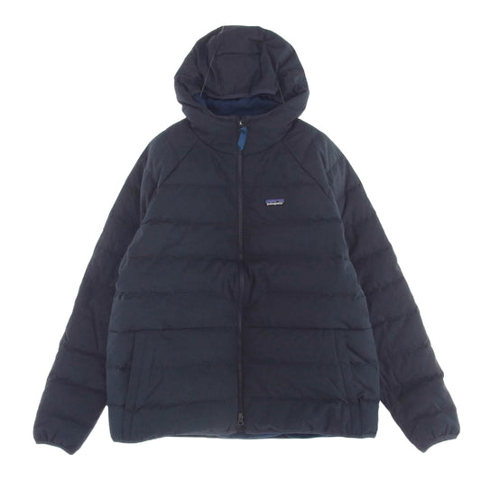 patagonia パタゴニア 26845 Cotton Down Jacket コットン ダウン ジャケット ネイビー系 L【中古】