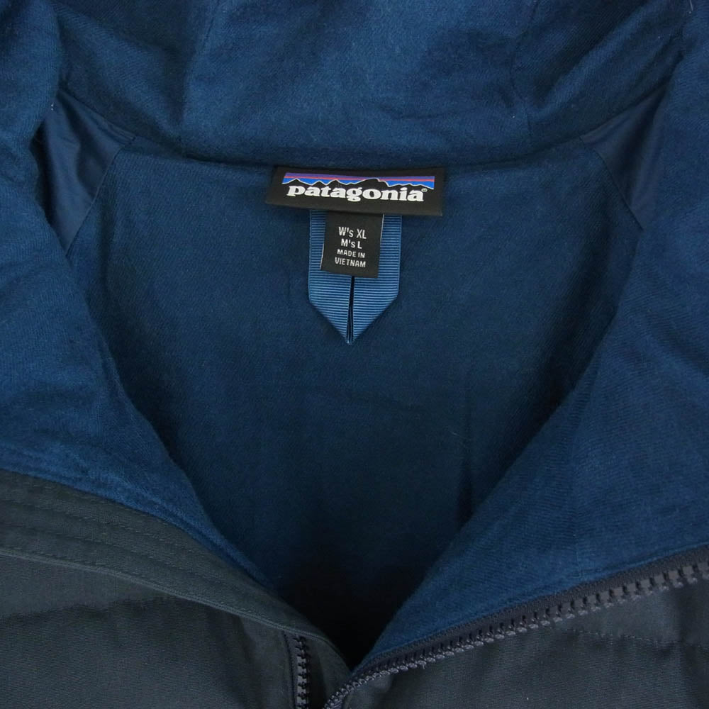 patagonia パタゴニア 26845 Cotton Down Jacket コットン ダウン ジャケット ネイビー系 L【中古】