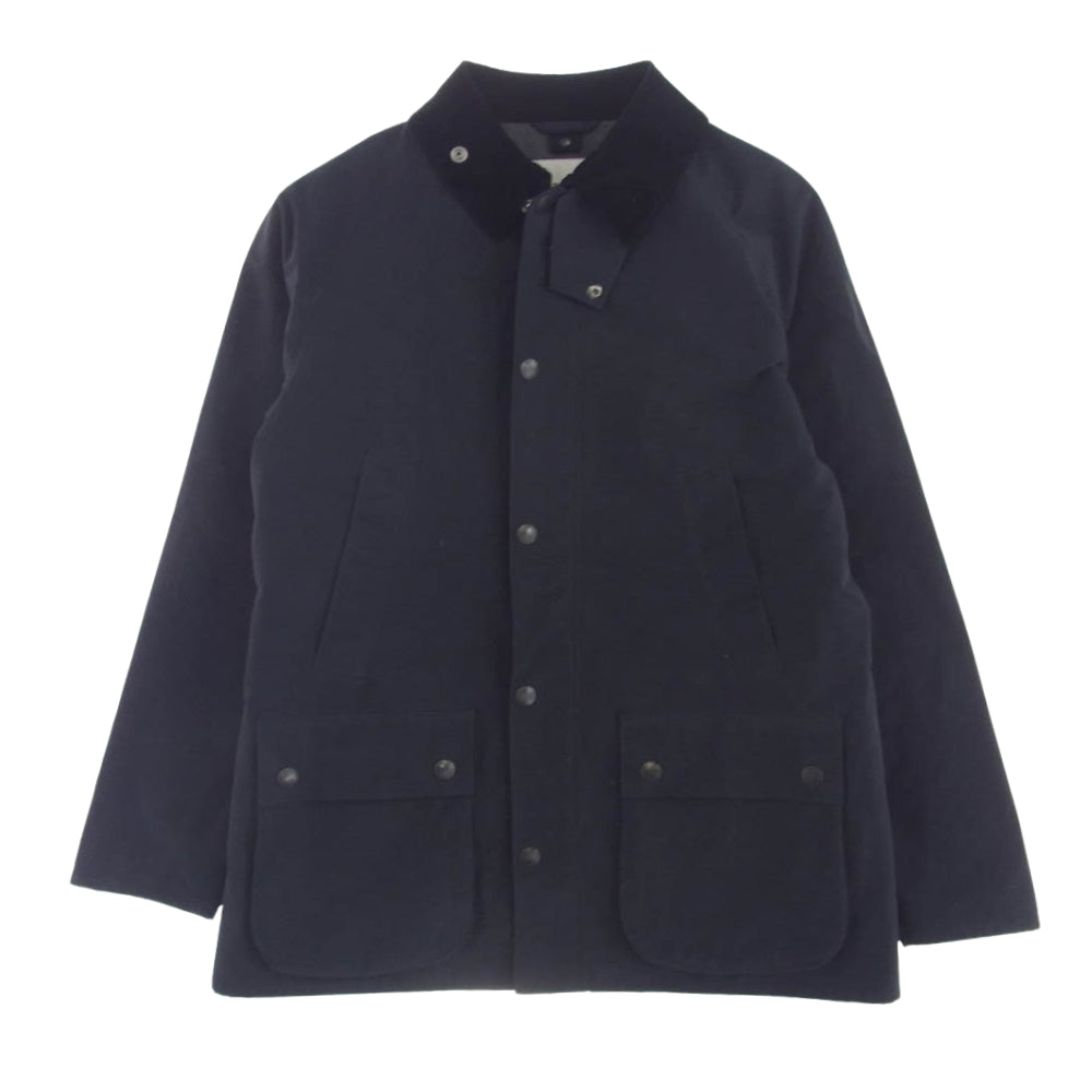 Barbour バブアー 2102327 BEDALE SL 3LAYER ビデイル スリーレイヤー ノンワックス ジャケット ネイビー系 42【中古】