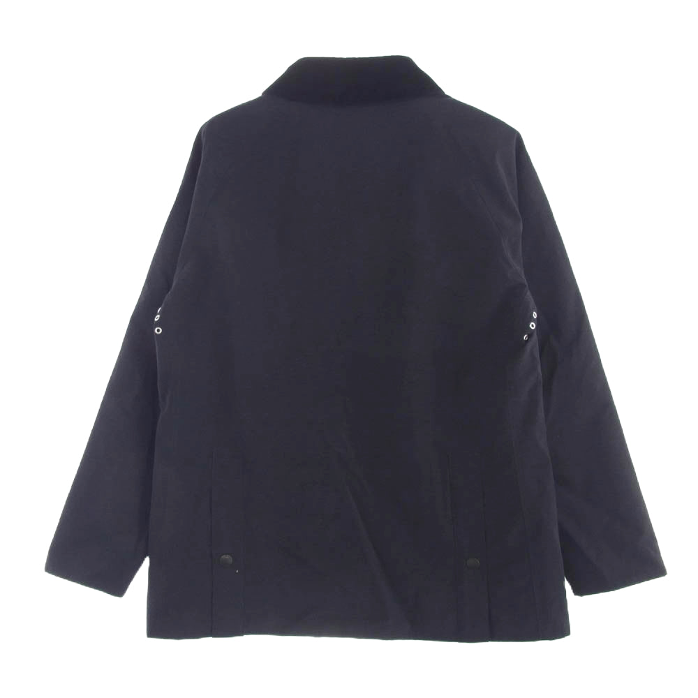 Barbour バブアー 2102327 BEDALE SL 3LAYER ビデイル スリーレイヤー ノンワックス ジャケット ネイビー系 42【中古】