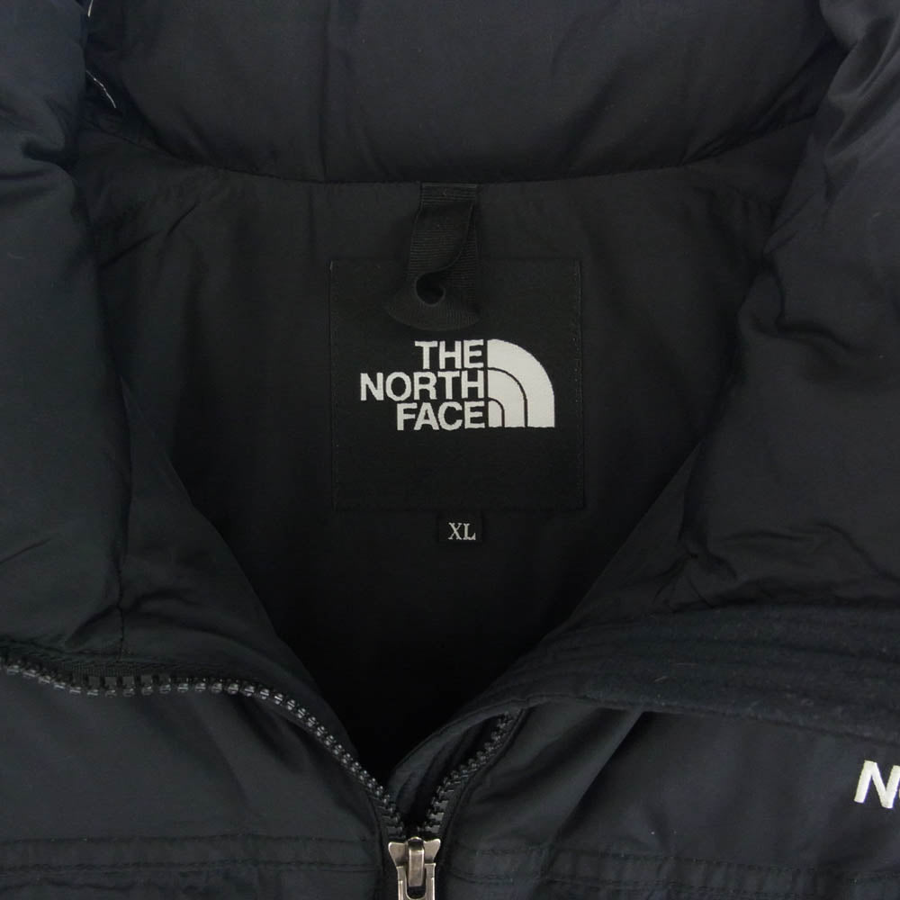 THE NORTH FACE ノースフェイス 22AW ND92234 NUPTSE JACKET ヌプシ ダウン ジャケット ブラック系 XL【中古】