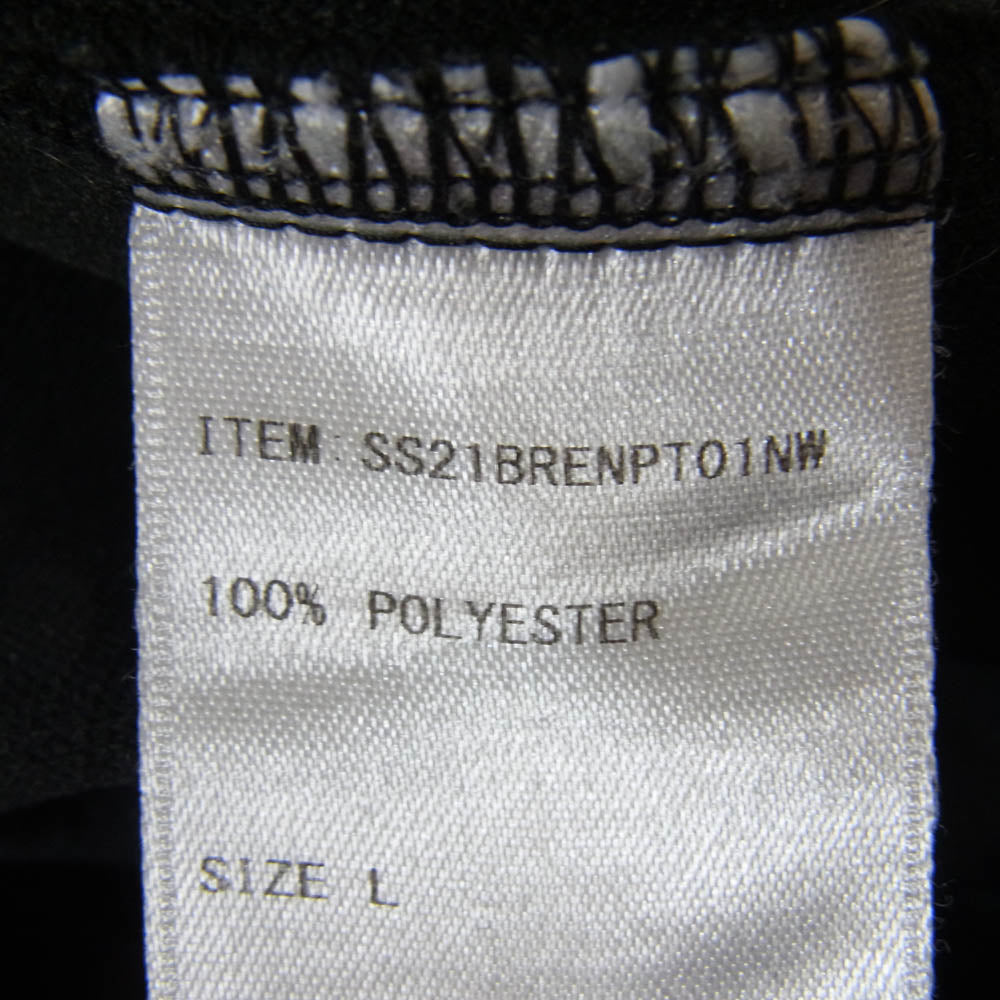 エンノイ SS21BRENPT01NW TRACK PANTS トラック パンツ ブラック系 L【中古】