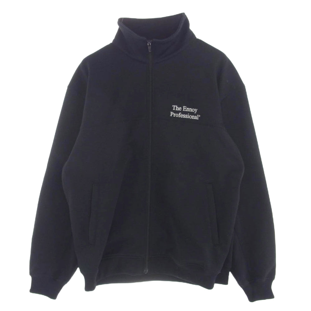 エンノイ SS221BRENCT01NW TRACK JACKET ジップアップ トラックジャケット ジャージ ブラック系 L【中古】