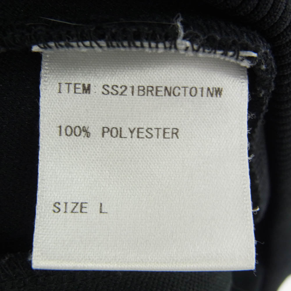 エンノイ SS221BRENCT01NW TRACK JACKET ジップアップ トラックジャケット ジャージ ブラック系 L【中古】