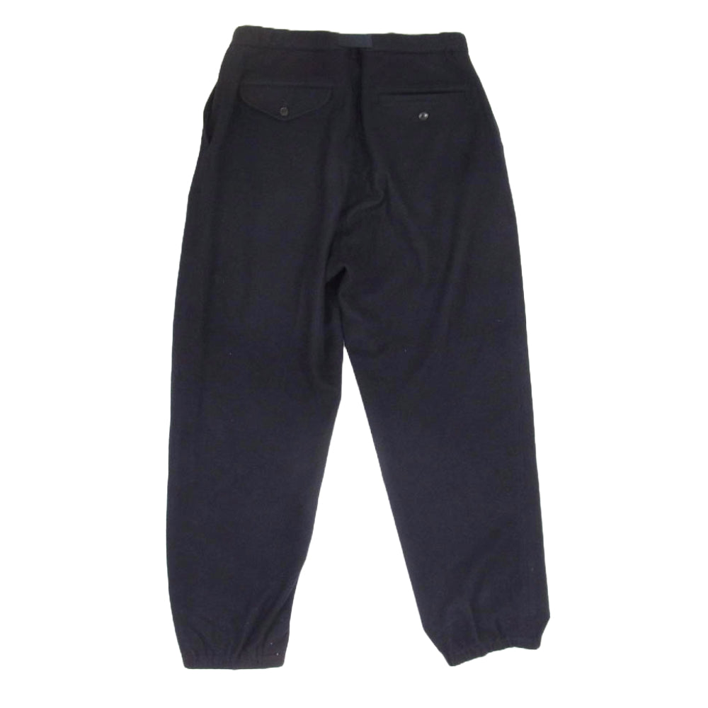 COMOLI コモリ 23aw Y03-03017 カシミヤ カシミア クライミングパンツ ネイビー系 2【中古】