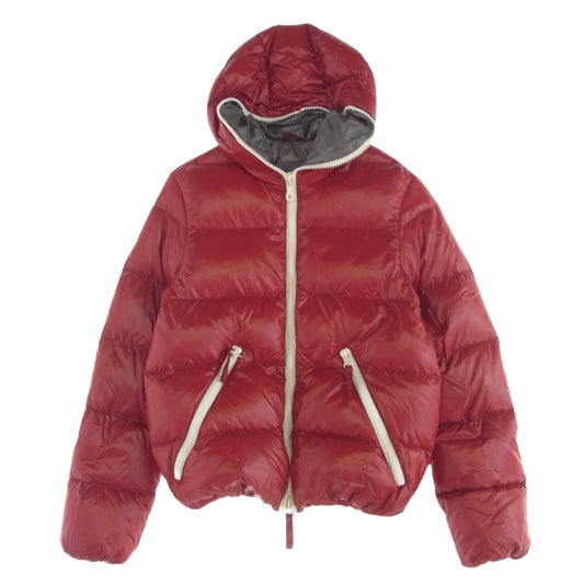 DUVETICA デュベティカ ディオニシオ レッド ダウンジャケット レッド系 46【美品】【中古】