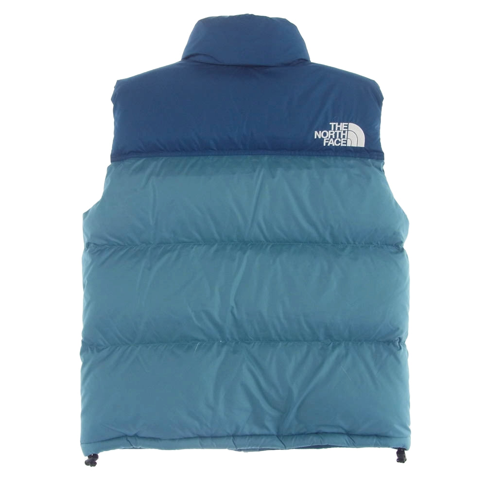THE NORTH FACE ノースフェイス ND91843 Nuptse Vest ヌプシ ダウン ベスト ブルー系 L【極上美品】【中古】
