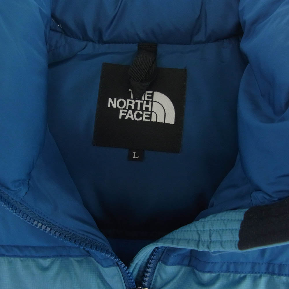 THE NORTH FACE ノースフェイス ND91843 Nuptse Vest ヌプシ ダウン ベスト ブルー系 L【極上美品】【中古】