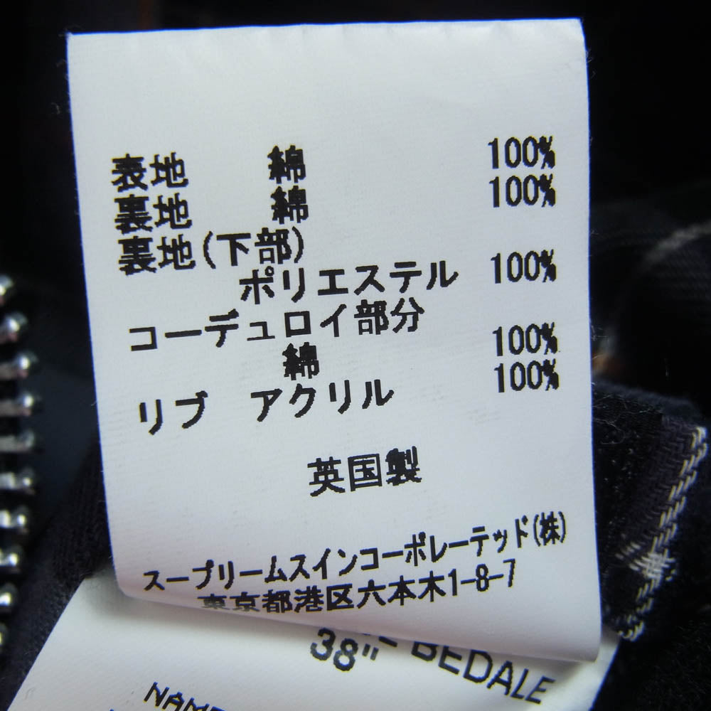 Barbour バブアー 2102051 国内正規品 英国製 スリーワラント SL Bedale スリムフィット ビデイル オイルド ジャケット ブラック系 38【中古】