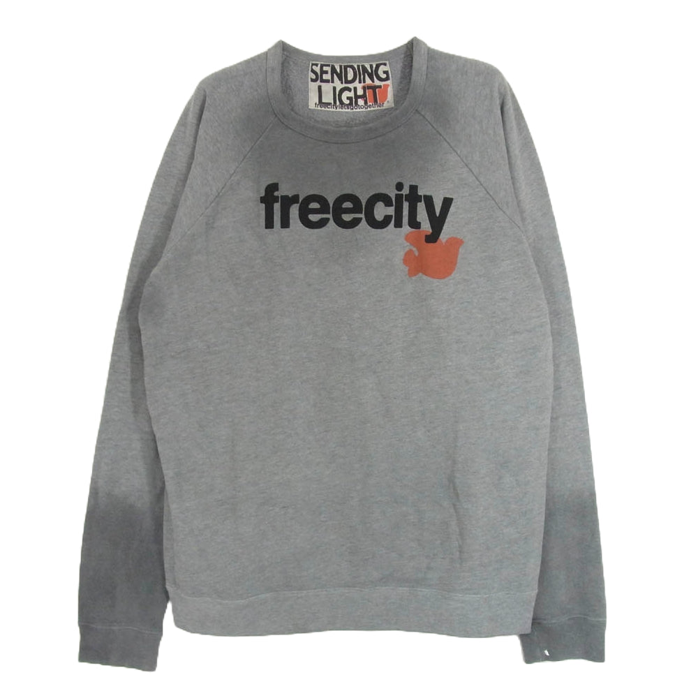 USA製 FREE CITY フリーシティ ブルゾン MA-1 グレー系 L USA製 FREE CITY フリーシティ ブルゾン MA-1 グレー系 L