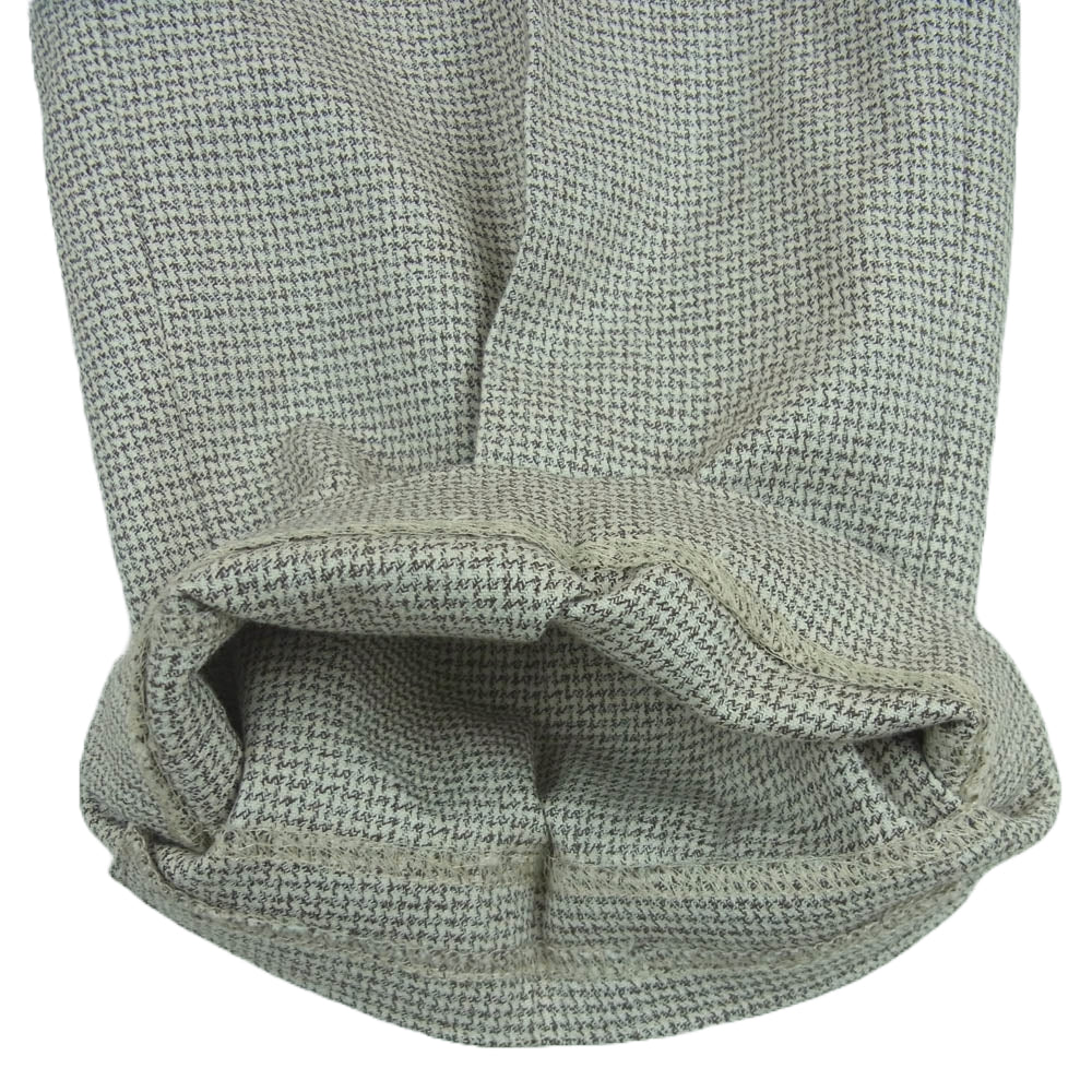 HACKETT LONDON ハケットロンドン HM212297R コットン パンツ ポルトガル製 オフホワイト系 ブラウン系 34R【新古品】【未使用】【中古】