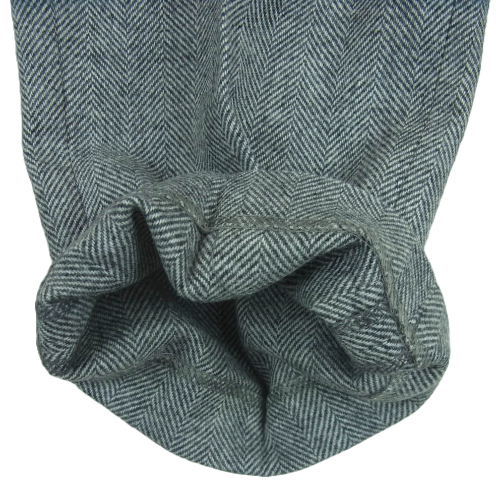 HACKETT LONDON ハケットロンドン HM212367R ウール ヘリンボーン パンツ トルコ製 グレー系 34R【新古品】【未使用】【中古】