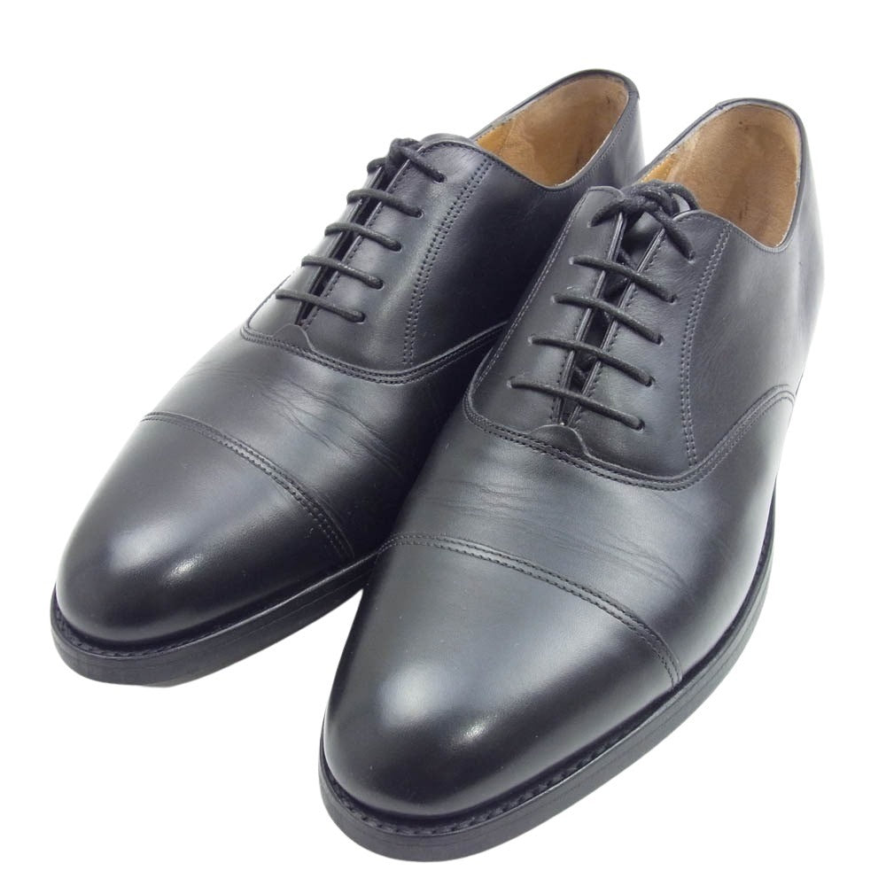 ロイドフットウェア 1213EW10 Black Calf キャップトゥ オックス フォード シューズ ブラック系 7E【中古】