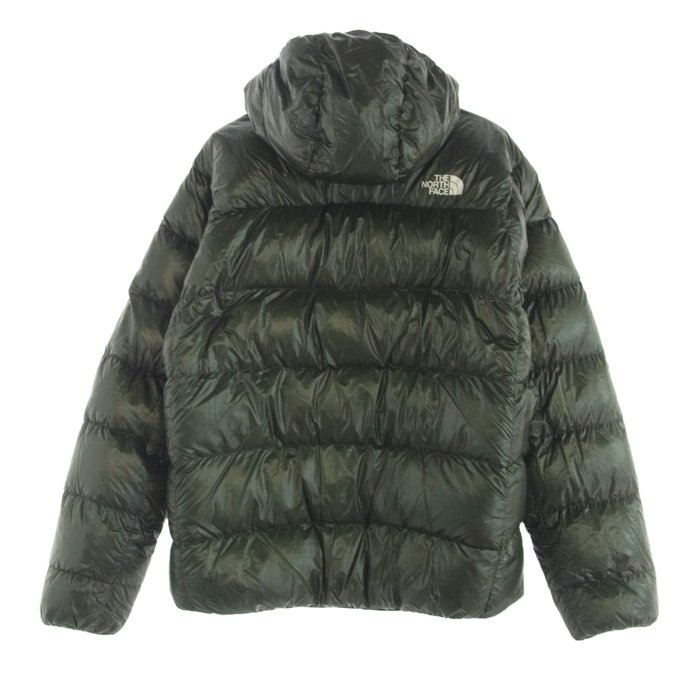 THE NORTH FACE ノースフェイス ND91600 Alpine Nuptse Hoodie アルパイン ヌプシ フーデッド ダウン ジャケット グリーン系 XL【中古】