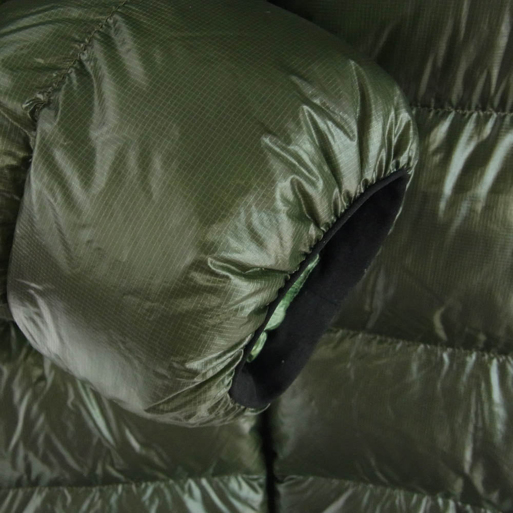 THE NORTH FACE ノースフェイス ND91600 Alpine Nuptse Hoodie アルパイン ヌプシ フーデッド ダウン ジャケット グリーン系 XL【中古】