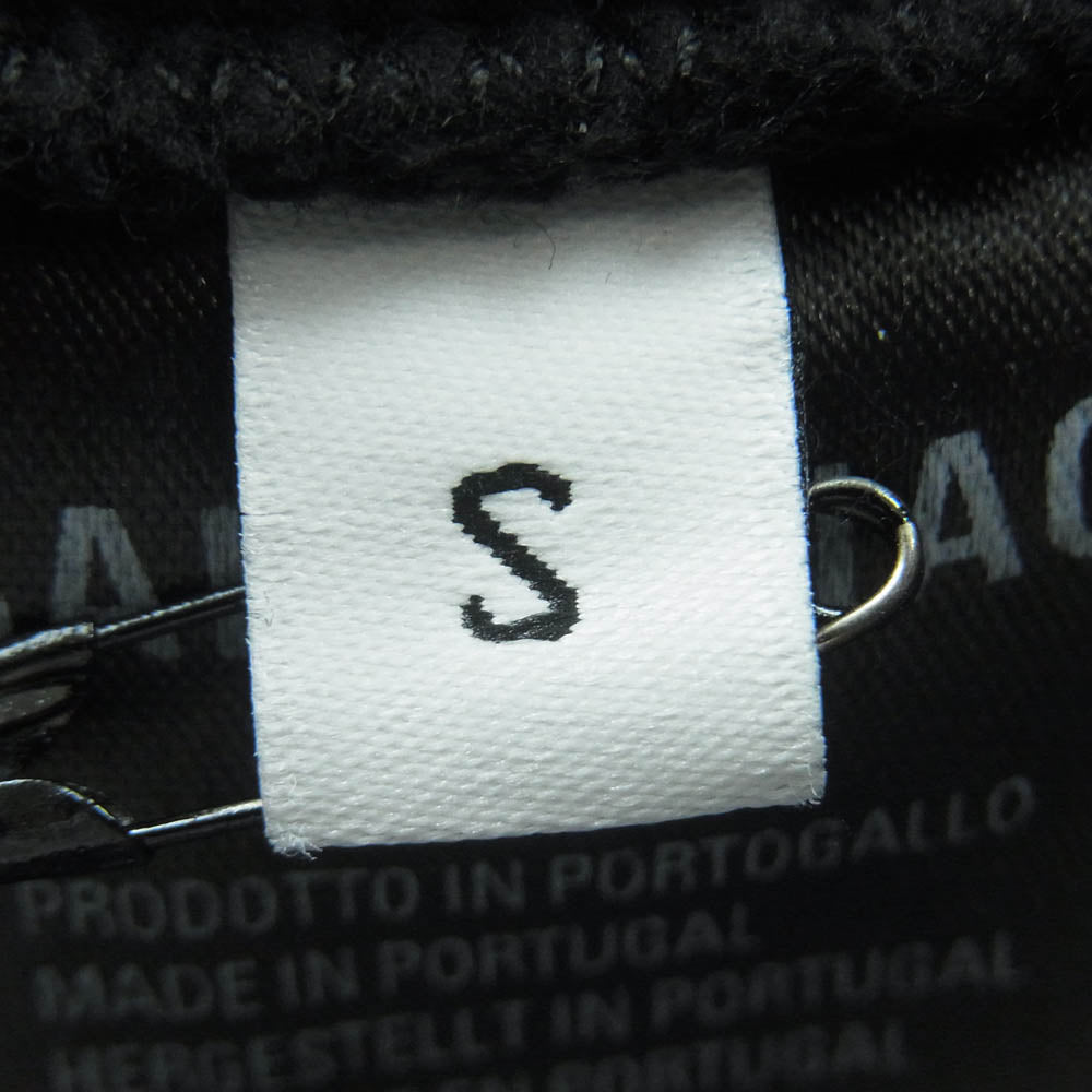 BALENCIAGA バレンシアガ 19SS 556095 TDV15 SPEEDHUNTERS PRINT スピードハンターズ プリント スウェット パーカー ブラック系 S【美品】【中古】