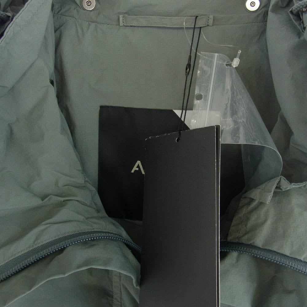 ATON エイトン 6951614 VENTILE NYLON MOUNTAIN PARKA ベンタイル ナイロン マウンテンパーカー モスグリーン系【新古品】【未使用】【中古】