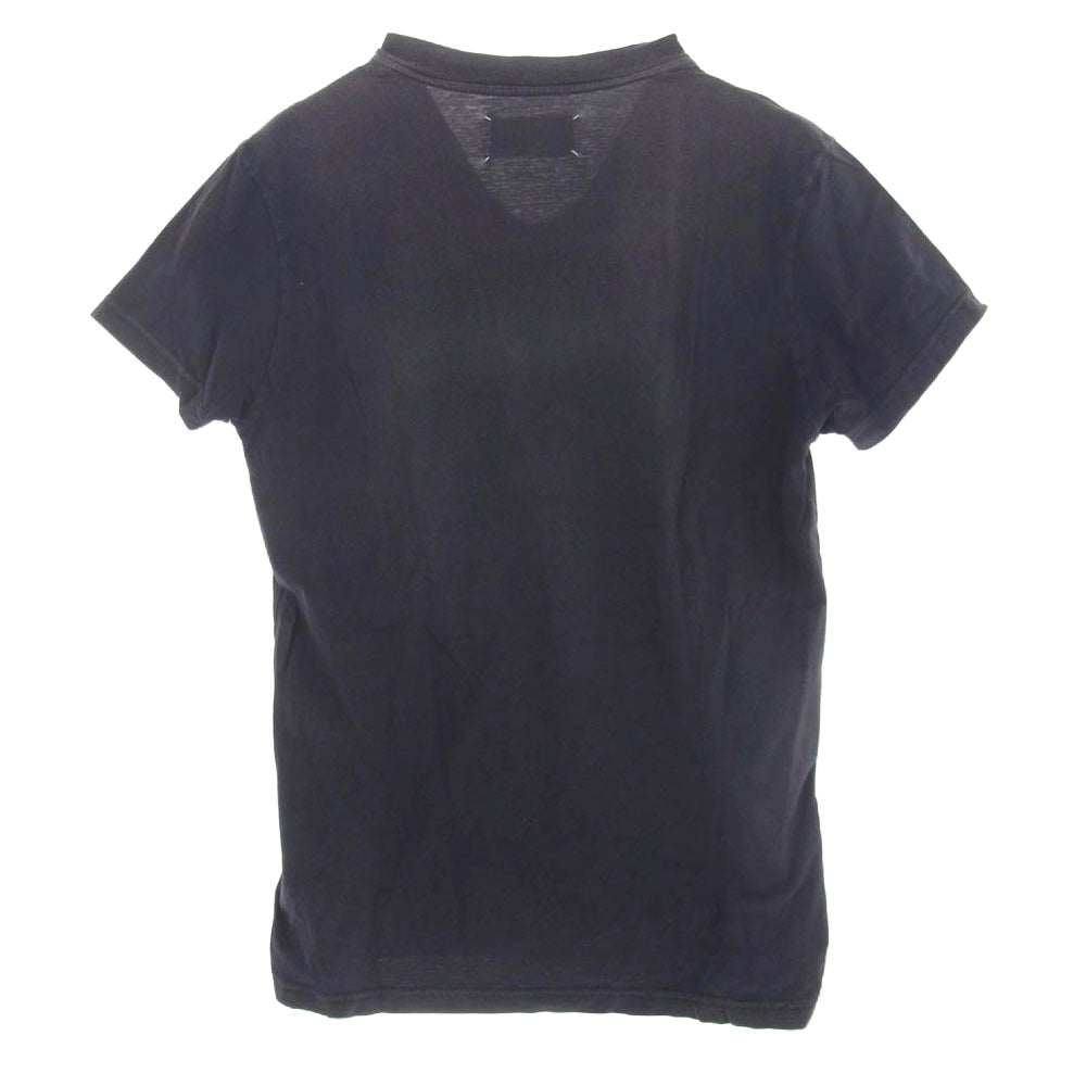 MAISON MARTIN MARGIELA メゾンマルタンマルジェラ 10ライン ここのえタグ Vネック 半袖 カットソー Tシャツ グレー系【中古】