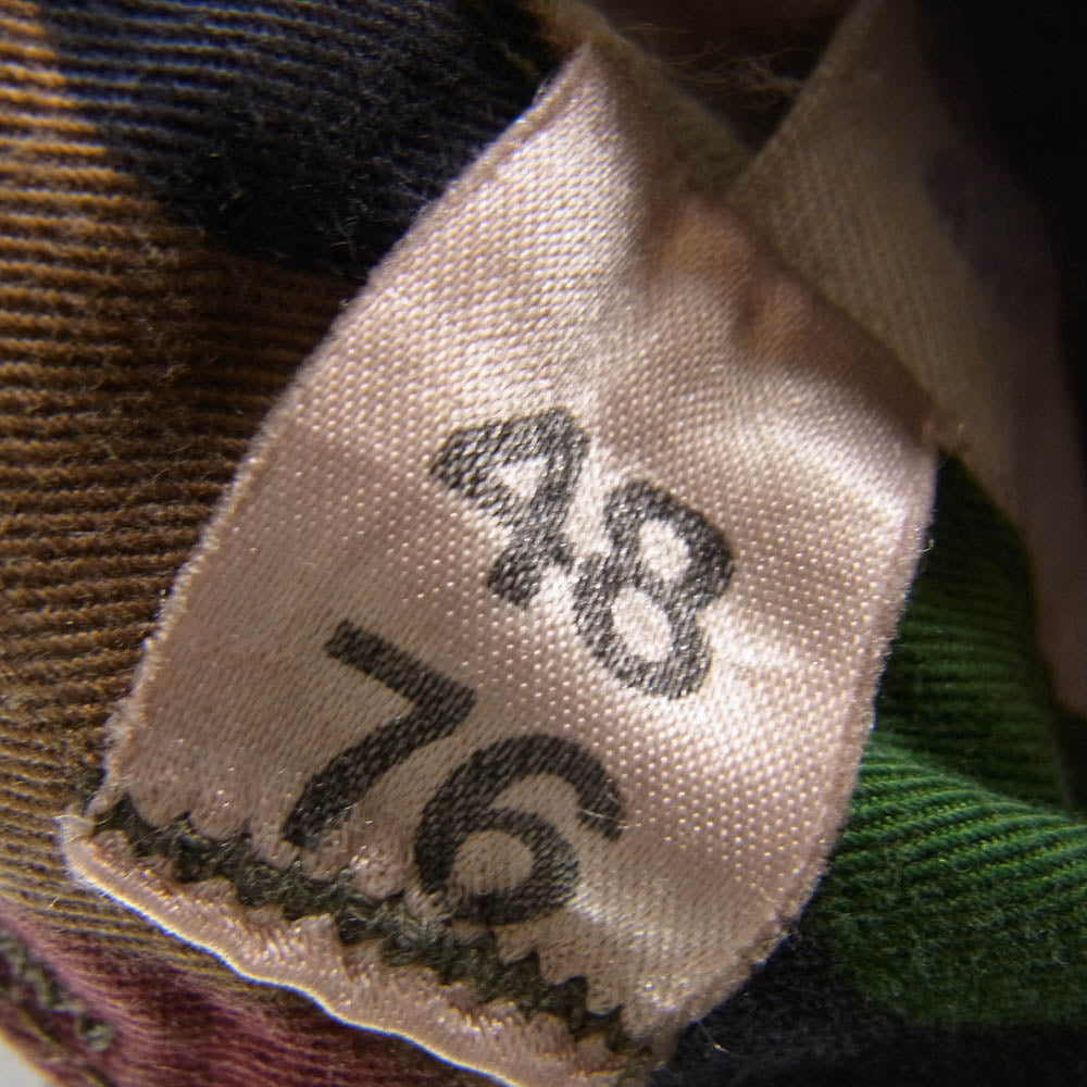 ヴィンテージ スイス軍 M-83 フィールドパンツ アルペンカモ ブラウン系 サイズ表記無【中古】