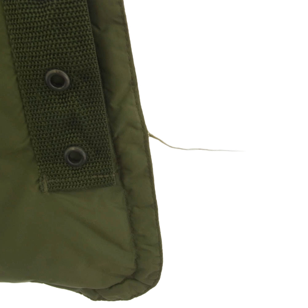 HOUSTON ヒューストン BODY ARMOR ミリタリー ボディー アーマー 中綿 ベスト カーキ系 M【中古】