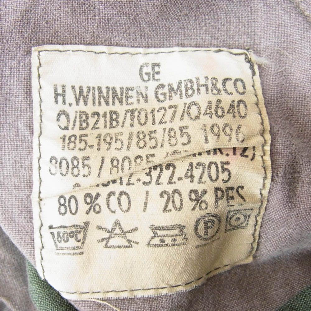 ヴィンテージ GERMAN ARMY ドイツ軍 90s フレクターカモ カーゴパンツ ブラウン系 サイズ表記無【中古】