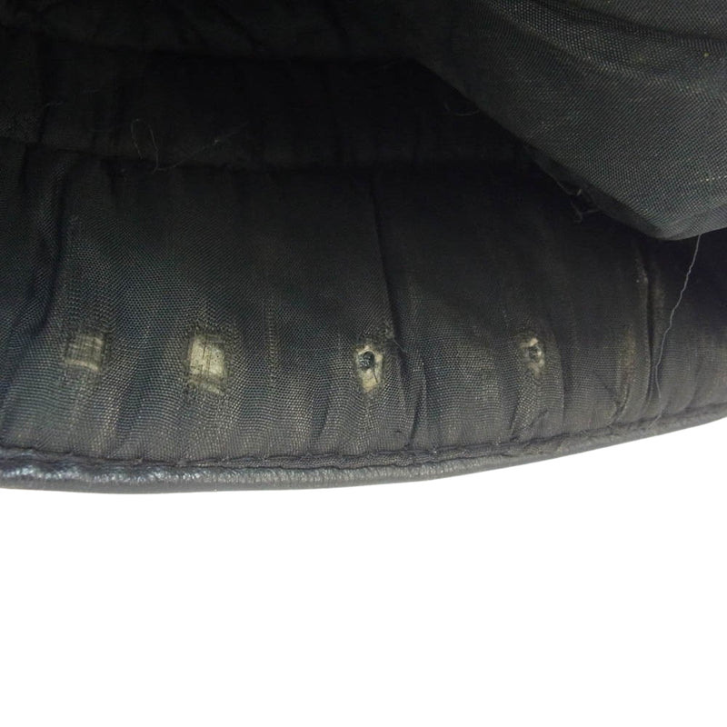 ユーロヴィンテージ RUHRジッパー パデッド レザー ライダース