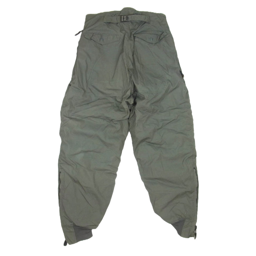 ヴィンテージ DSA100-77-C-1258 F-1B 70s 米軍実物 U.S.A.F F-1B フライト ミリタリー パンツ カーキ系 34【中古】
