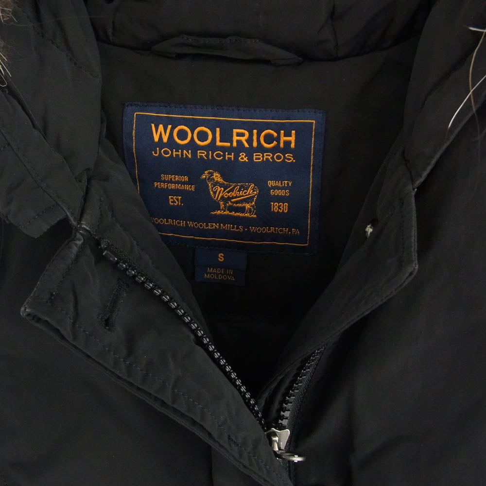 WOOLRICH ウールリッチ 1702475 LUXURY ARCTIC PARKA アーク ティックパーカ ダウン ジャケット ブラック系 S【中古】