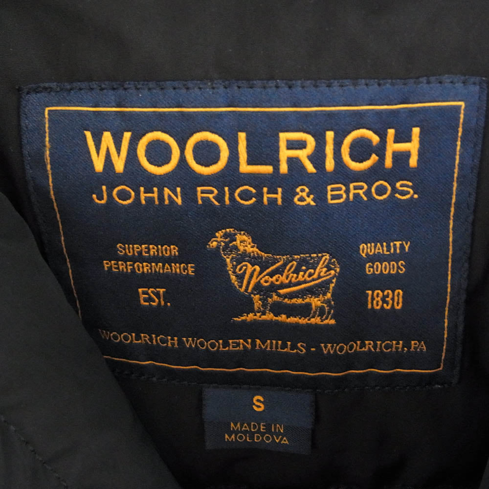 WOOLRICH ウールリッチ 1702475 LUXURY ARCTIC PARKA アーク ティックパーカ ダウン ジャケット ブラック系 S【中古】