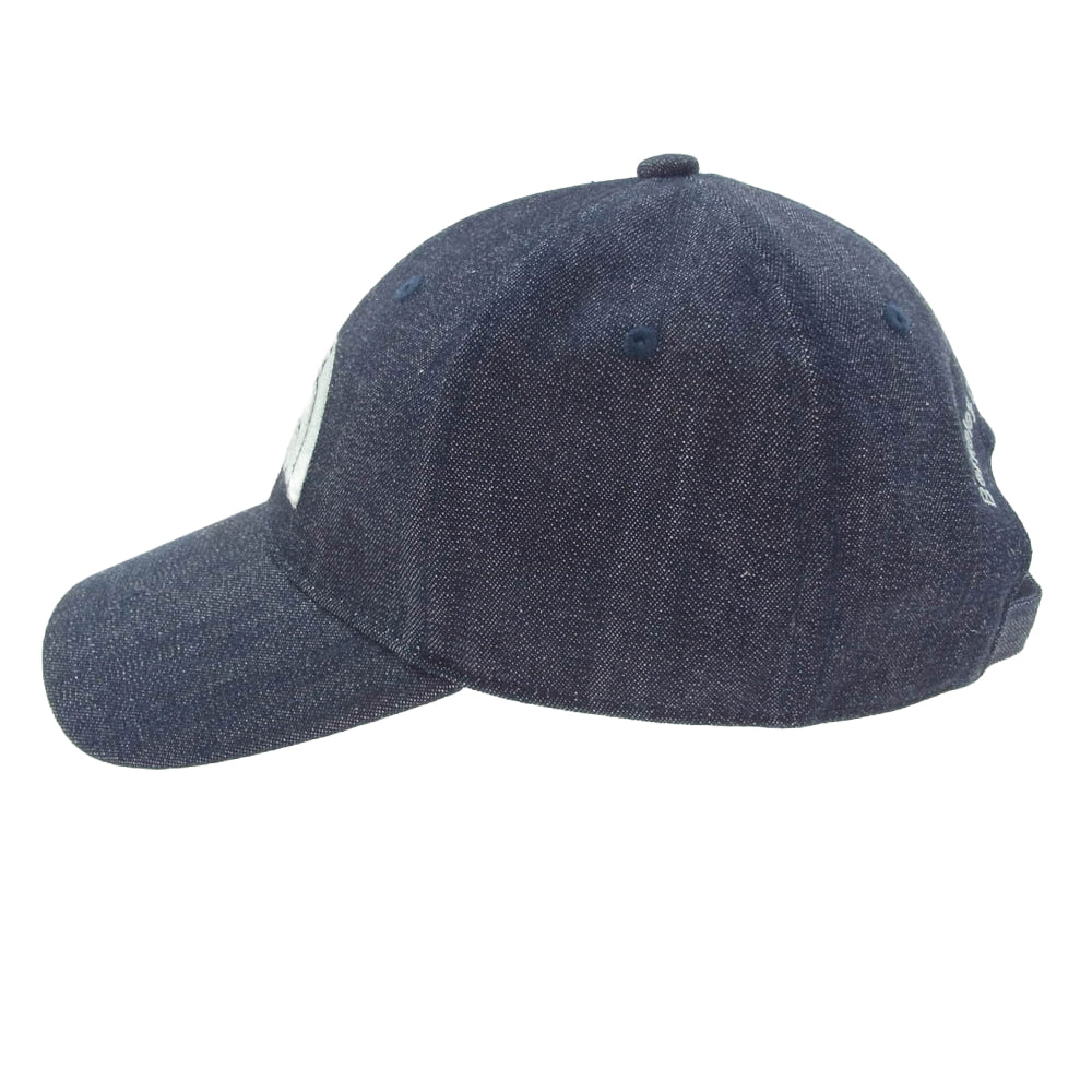 THE NORTH FACE ノースフェイス NN42242 デニム ベースボール キャップ インディゴブルー系 FREE【中古】