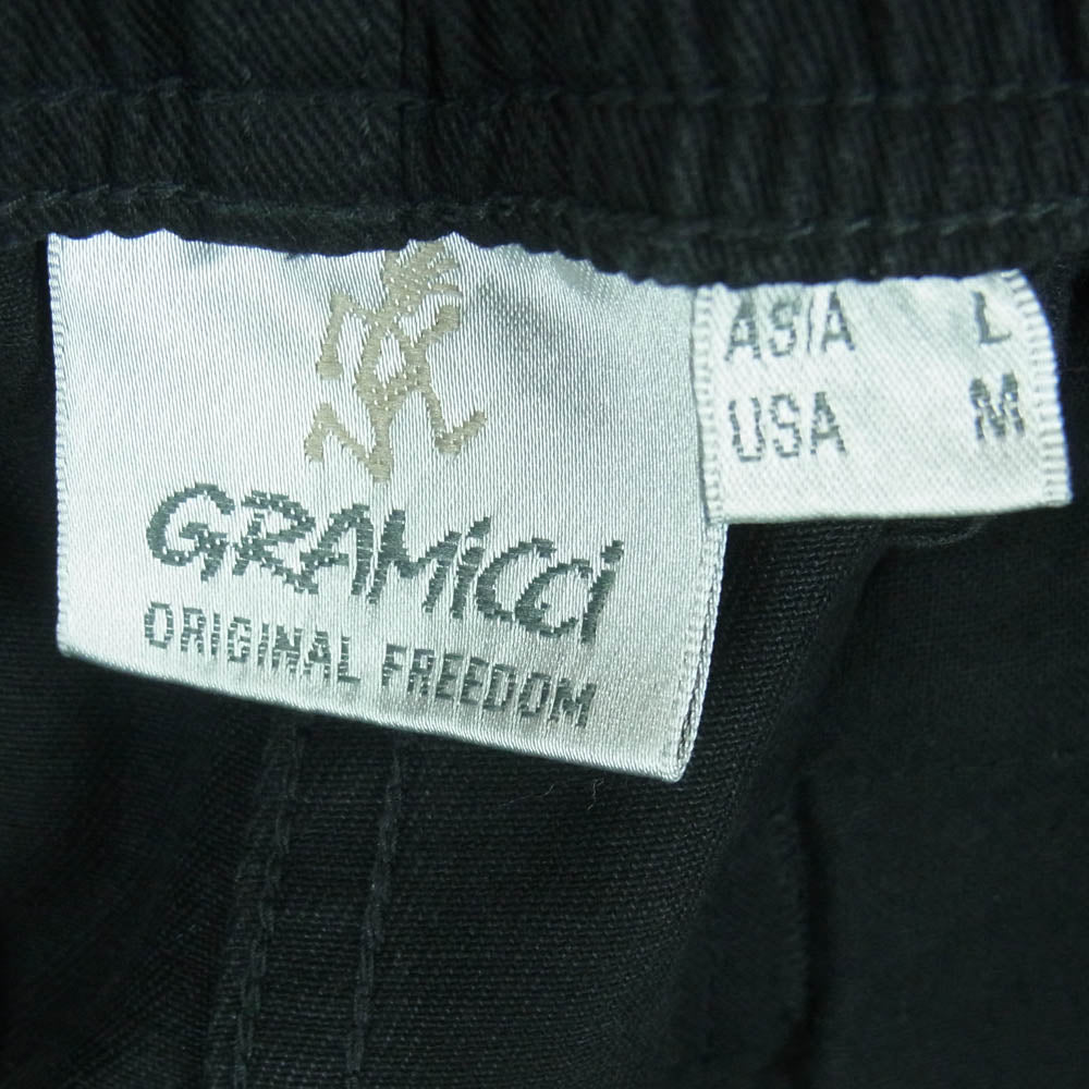 Gramicci グラミチ G103-OGT LOOSE TAPERED PANT ルーズ テーパード パンツ コットン 中国製 ブラック系 L【中古】