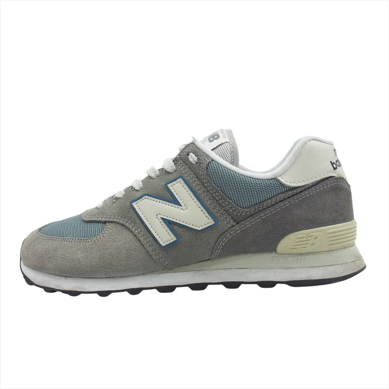 NEW BALANCE ニューバランス ML574BA2 STEEL GRAY スチール グレー ローカット スニーカー グレー系 28.5cm【中古】