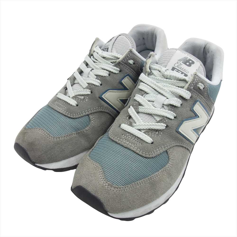 NEW BALANCE ニューバランス ML574BA2 STEEL GRAY スチール グレー ローカット スニーカー グレー系 28.5cm【中古】