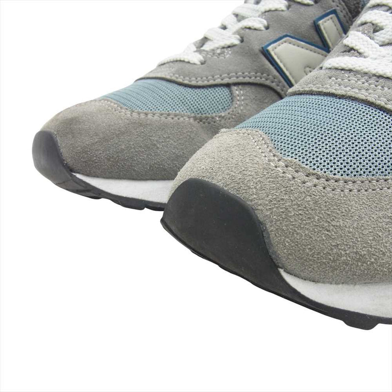 NEW BALANCE ニューバランス ML574BA2 STEEL GRAY スチール グレー ローカット スニーカー グレー系 28.5cm【中古】