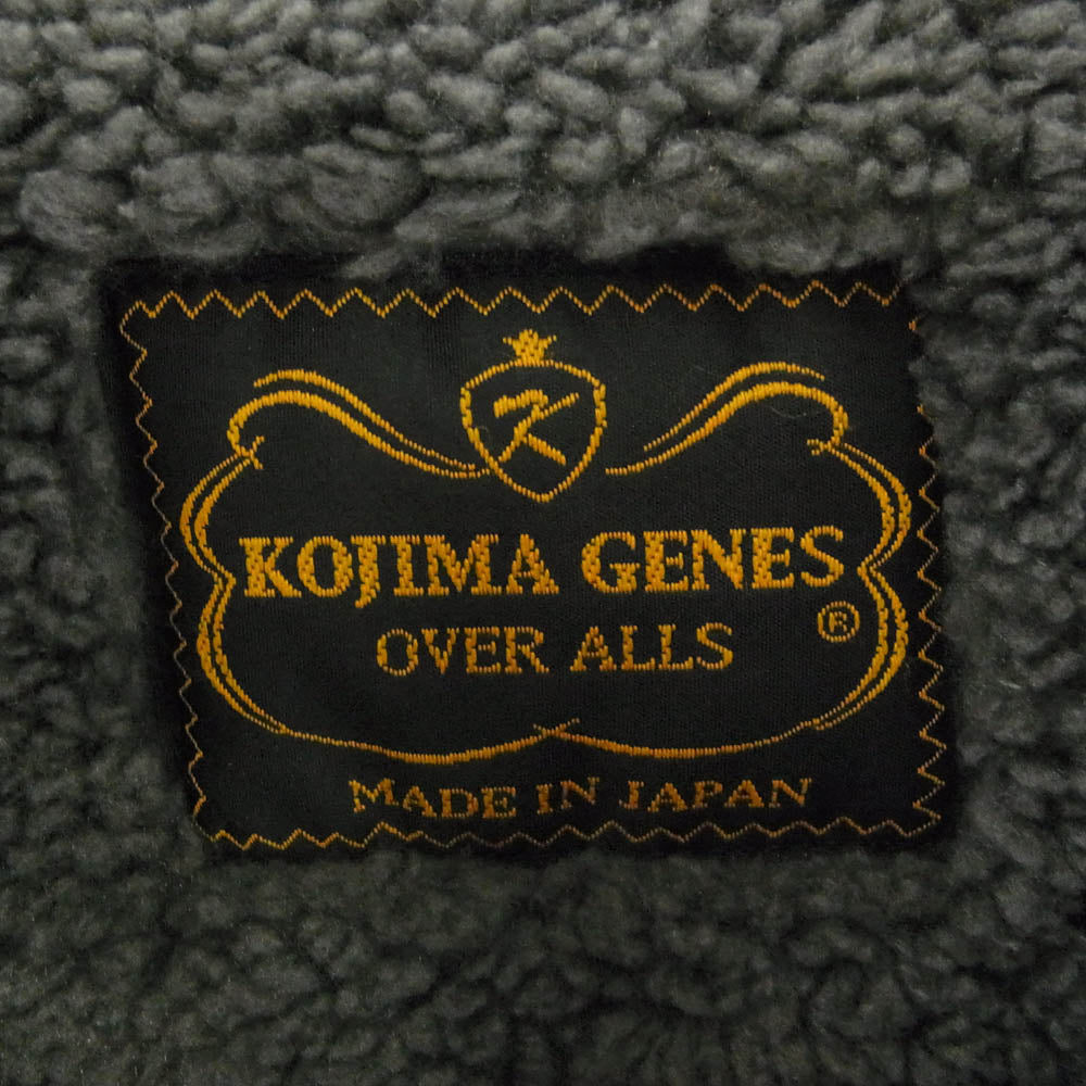 KOJIMA GENES 児島ジーンズ デニム ボア デッキ ジャケット ブラック系 XXL【中古】
