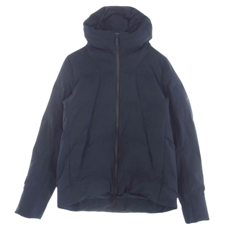 DESCENTE デサント DAMMGK32U ALLTERRAIN SHUTTLE 水沢ダウン オルテライン シャトル フーデッド ダウン ジャケット ネイビー系 M【中古】